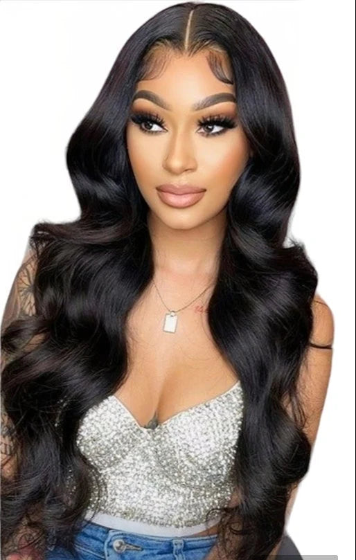 HD 13x4 Deep Wave Glueless Frontal Wig